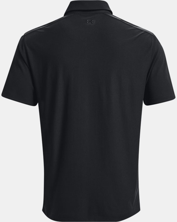 Men's UA Ace Luxe Polo in Black image number 5